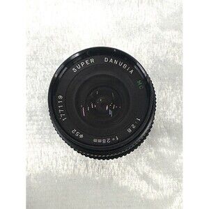 Super Danubia  MC 28mm Camera Lense f/2.8 1:2.8